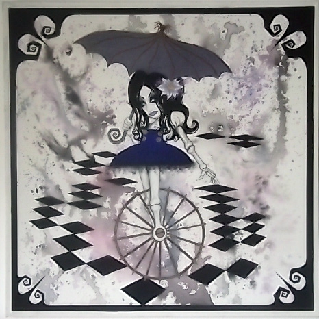 Unicycle (acrylic)